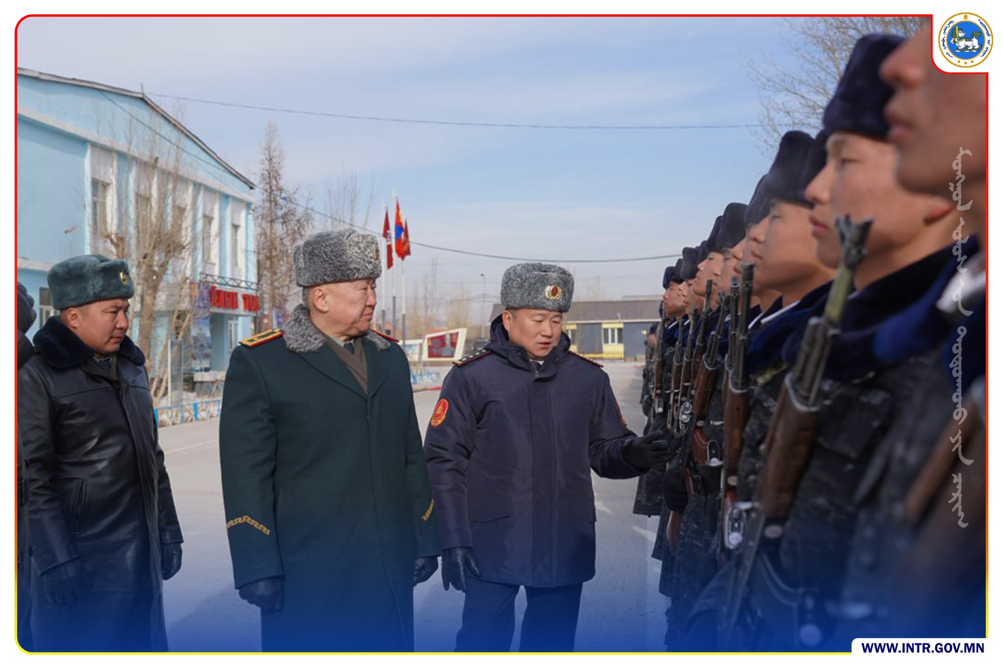 ДОТООДЫН ЦЭРГИЙН ШТАБЫН ДАРГА, БРИГАДЫН ГЕНЕРАЛ Р.ЧИНГИС ДОТООДЫН ЦЭРГИЙН 05, 805, 809 ДҮГЭЭР АНГИУД БОЛОН 837 ДУГААР ТУСГАЙ САЛБАРЫН ҮЙЛ АЖИЛЛАГААТАЙ ТАНИЛЦЛАА